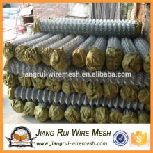 Verzinkte und PVC-beschichtete Kette Link Zäune und Tore System in China hergestellt